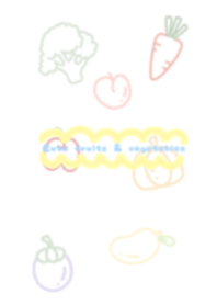 Cute fruits & vegetables