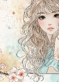 春天裡的女孩 粉紅版