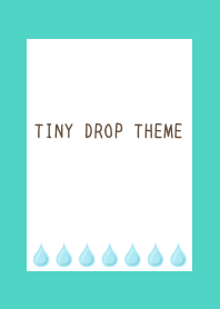 TINY DROP THEME-EMERALD GREEN