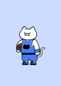 Basketball cat 07.