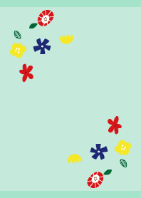 Vivid Nordic flowers01 BG