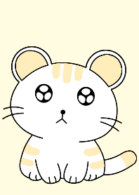 Kucing bertelinga bulat - Versi emas