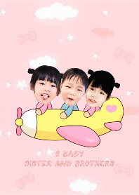3 baby sister and  brothers