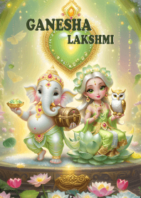 Ganesha,  Lakshmi: Rich, rich.