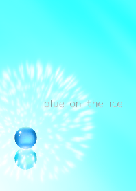 blue on the ice theme
