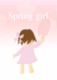 Spring girl