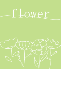 simple flowerー花