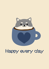 柴犬コーヒーカップ