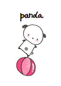 Too cute panda