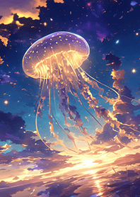 夢幻の星空水母❤️