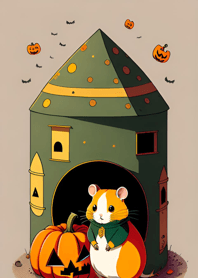 Halloween Hamster 528729