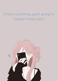 핑크 머리카락이 귀여운 소녀 02