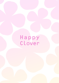 Happy Clover[Pink gradation]O