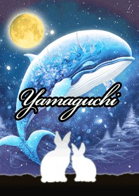 Yamaguchi Beautiful rabbit & whale
