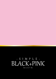 -SIMPLE- BLACK+PINK.