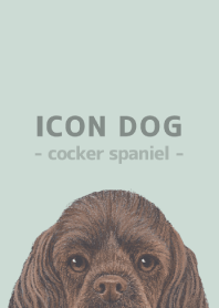 ICON DOG - Cocker Spaniel - PASTEL GR/03