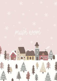 North forest house pink mush