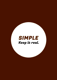 SIMPLE -Keep it real.- THEME 6