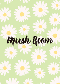 Botanical flower Margaret mush