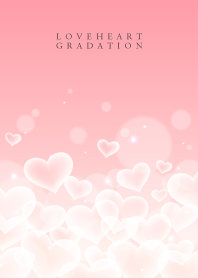 LOVE HEART GRADATION-Pink&Beige 15