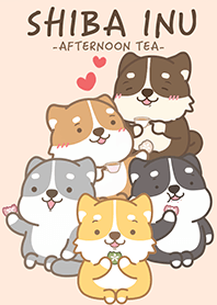 Shiba inu 15 - Afternoon Tea