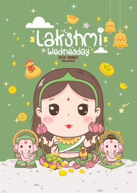 Wednesday Lakshmi&Ganesha + No Debts