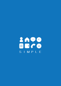 SIMPLE(white blue)V.332b