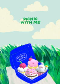 picnic with me (cupcakes)