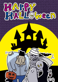 Monster Halloween knit