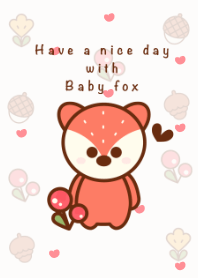 Baby fox in the autumn time 19