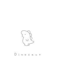 Yuru Dinosaur('23)/gray line WH