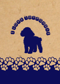 I ♡ TOYPOODLE CRAFT x DEEP NAVY