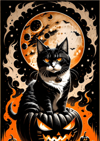 halloween cat 2F1C7A