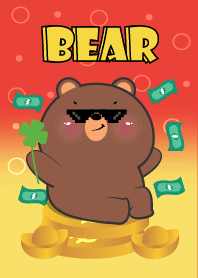 Bear Lucky And Rich Theme