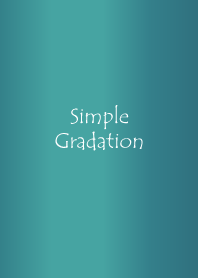 Simple Gradation -GlossyBlueGreen 4-