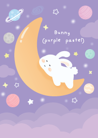 Bunny (purple pastel) 02