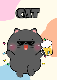 Black CatLove Party Theme