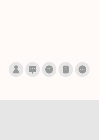 シンプル（beige gray)V.169