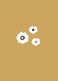 Scandinavian style. Flowers. Yellow.