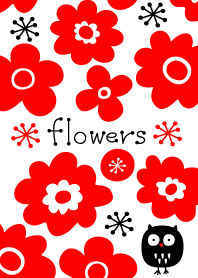 flowers red