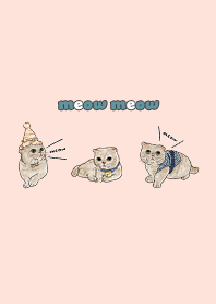 meowneko3 - peach pink