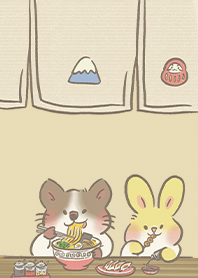 Hamster and Bunny (Japan travel)