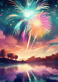 Beautiful Fireworks Theme#488