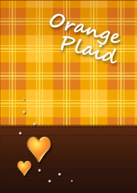 Orange Plaid