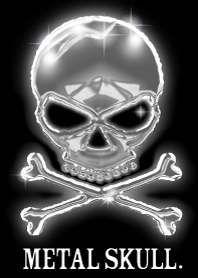 Metal skull.