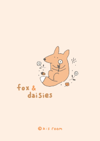 fox & daisies