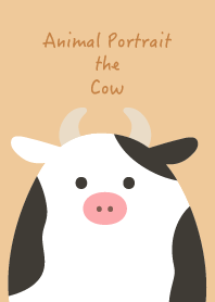 動物肖像 - 乳牛