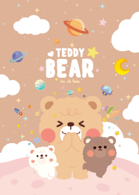 Teddy Bears Fat Kawaii Brown