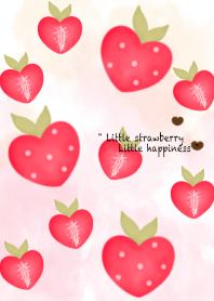 Little strawberry Little happiness