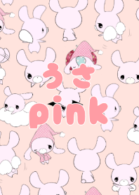 Rabbit color pink